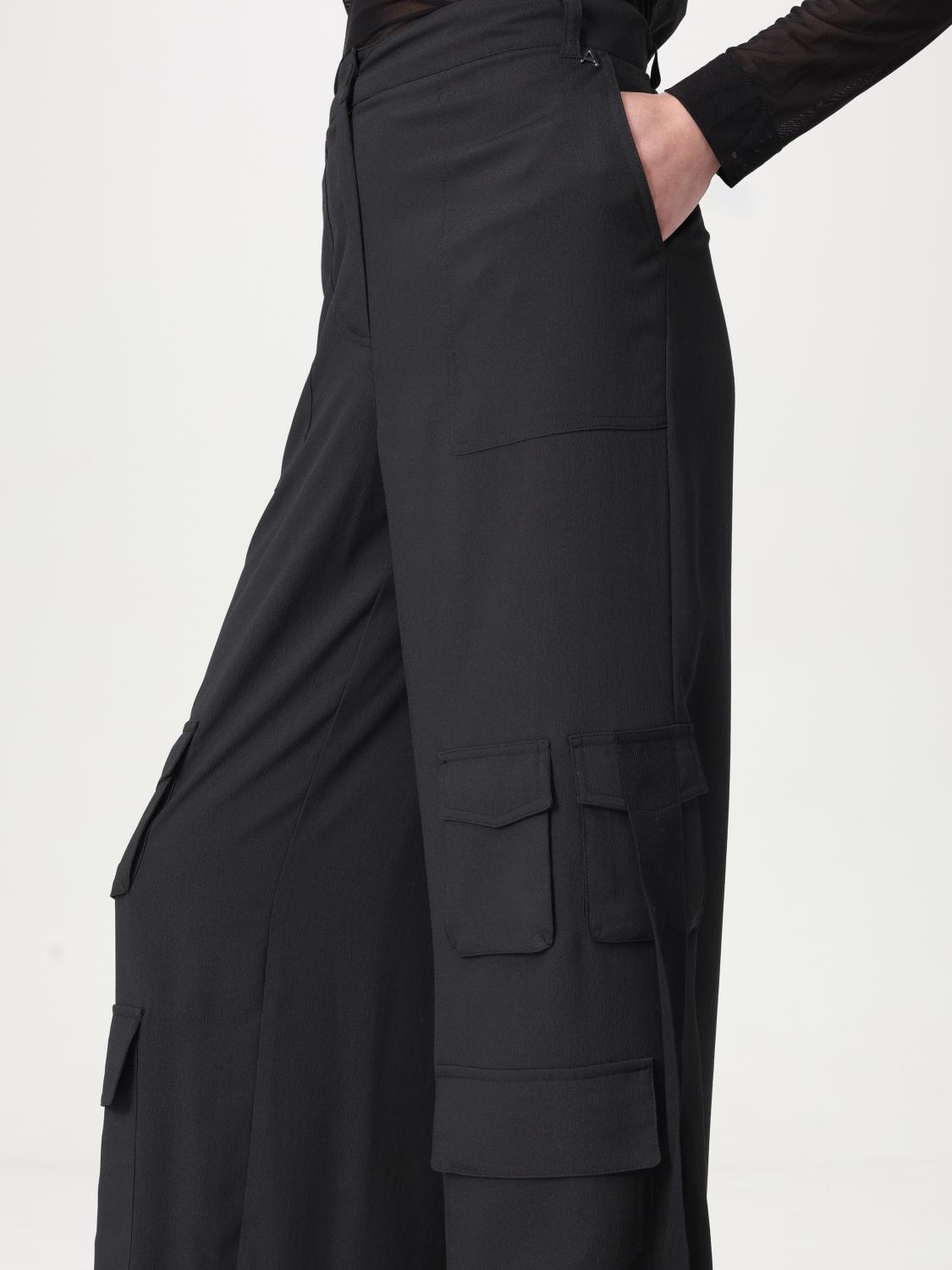 ACTITUDE TWINSET HOSE: Hose damen Actitude Twinset, Schwarz - Img 3