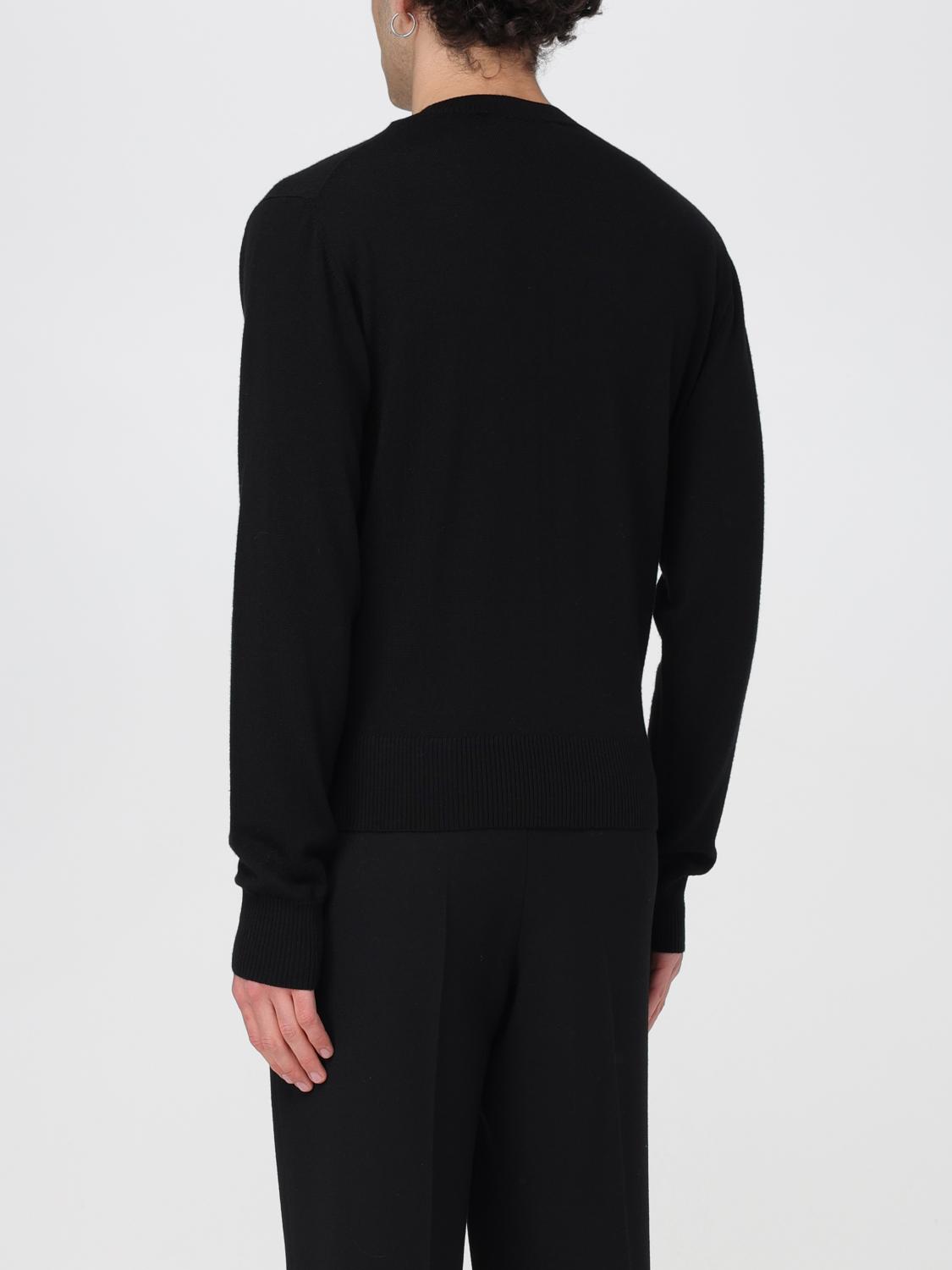 AMI PARIS PULLOVER: Pullover herren Ami Paris, Schwarz - Img 3