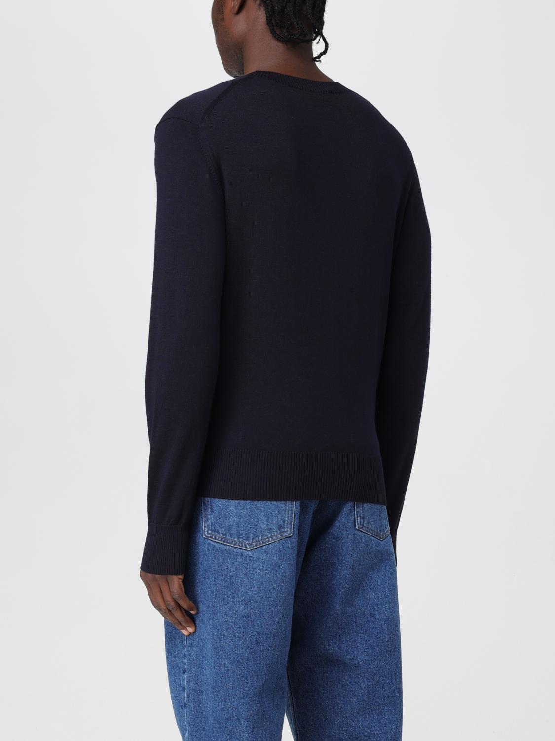 AMI PARIS PULLOVER: Pullover herren Ami Paris, Blau - Img 2