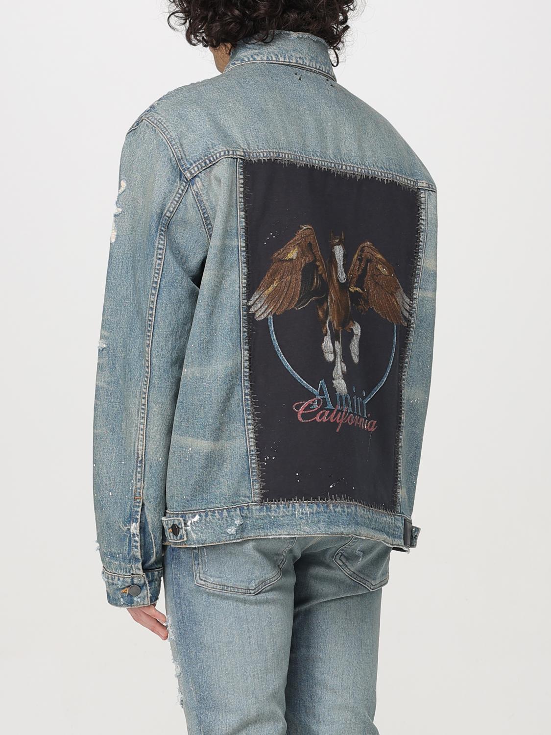 AMIRI JACKET: Amiri men's denim jacket, Blue - Img 3