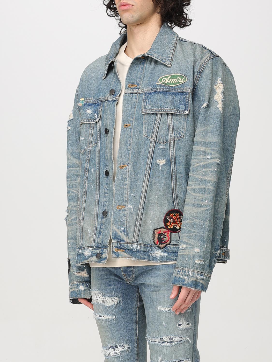 AMIRI JACKET: Amiri men's denim jacket, Blue - Img 4