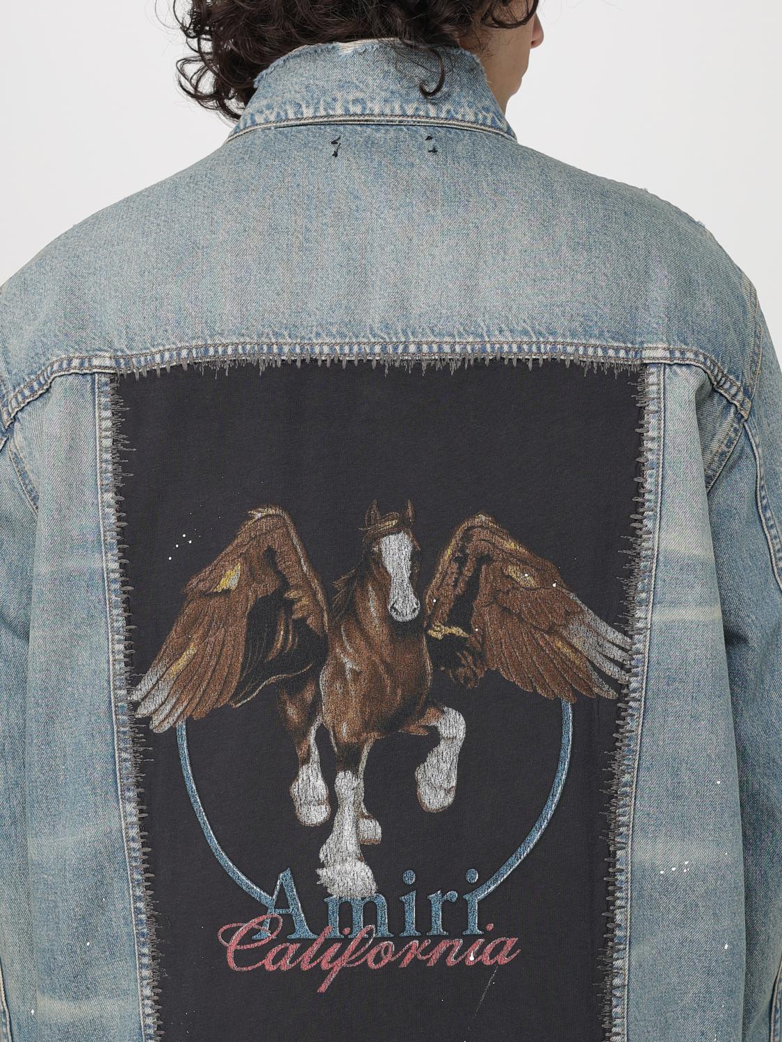 AMIRI JACKET: Amiri men's denim jacket, Blue - Img 5