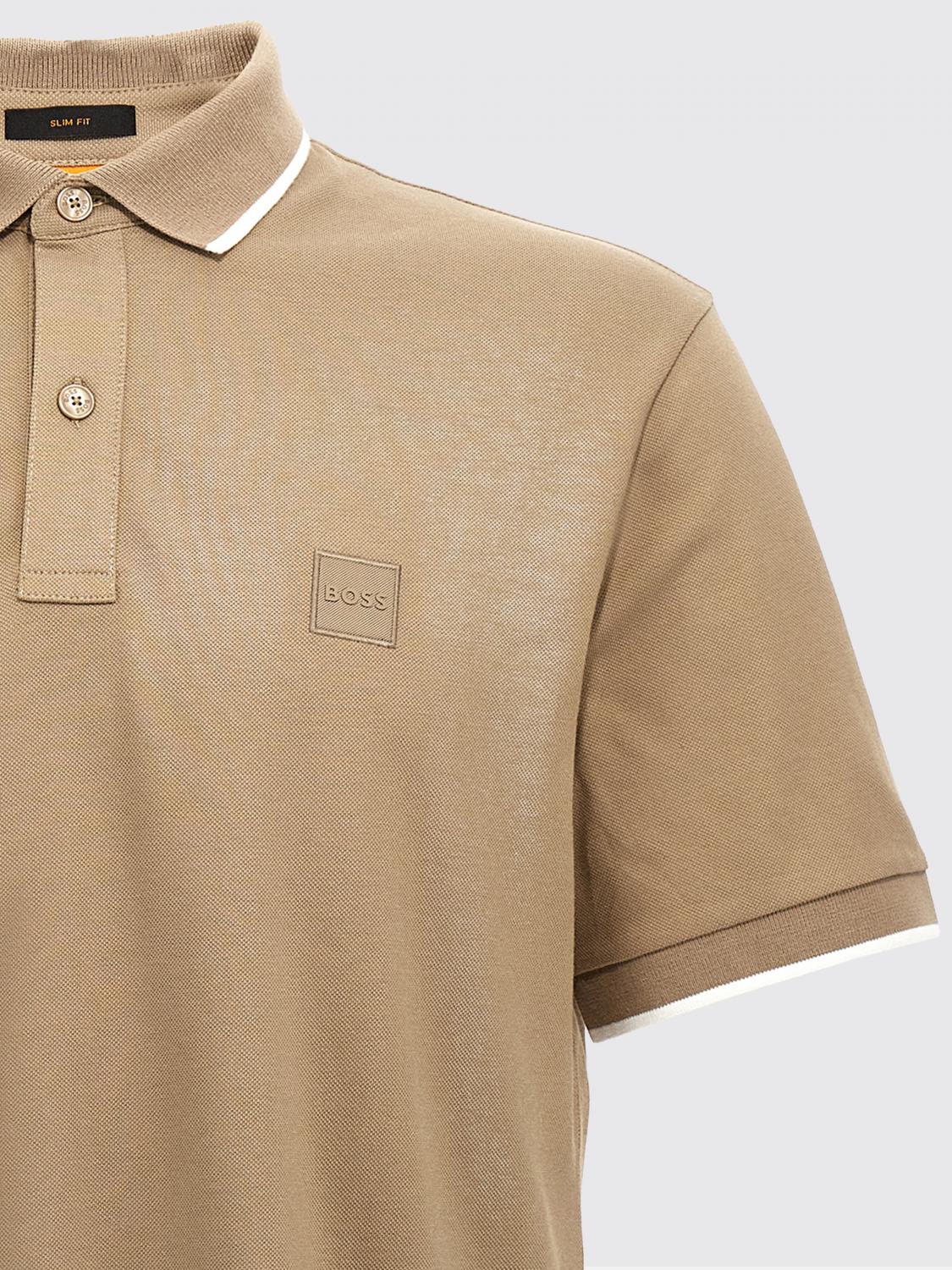 BOSS POLO: Polo hombre Boss, Beige - Img 3