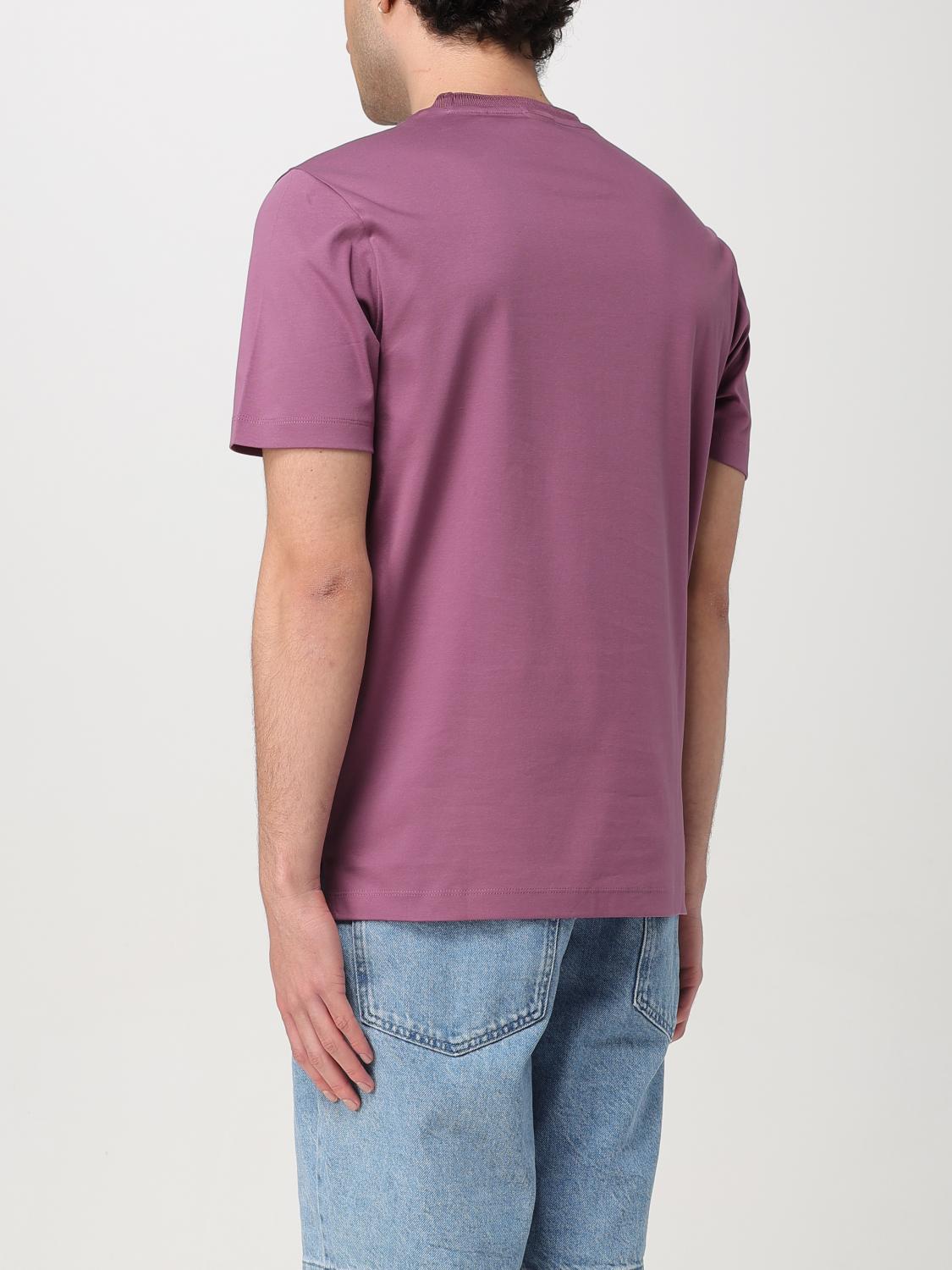 BOSS CAMISETA: Camiseta hombre Boss, Violeta - Img 2