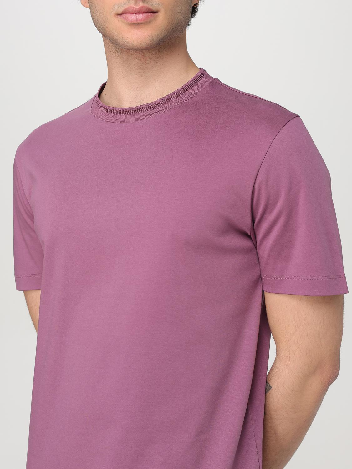 BOSS CAMISETA: Camiseta hombre Boss, Violeta - Img 3