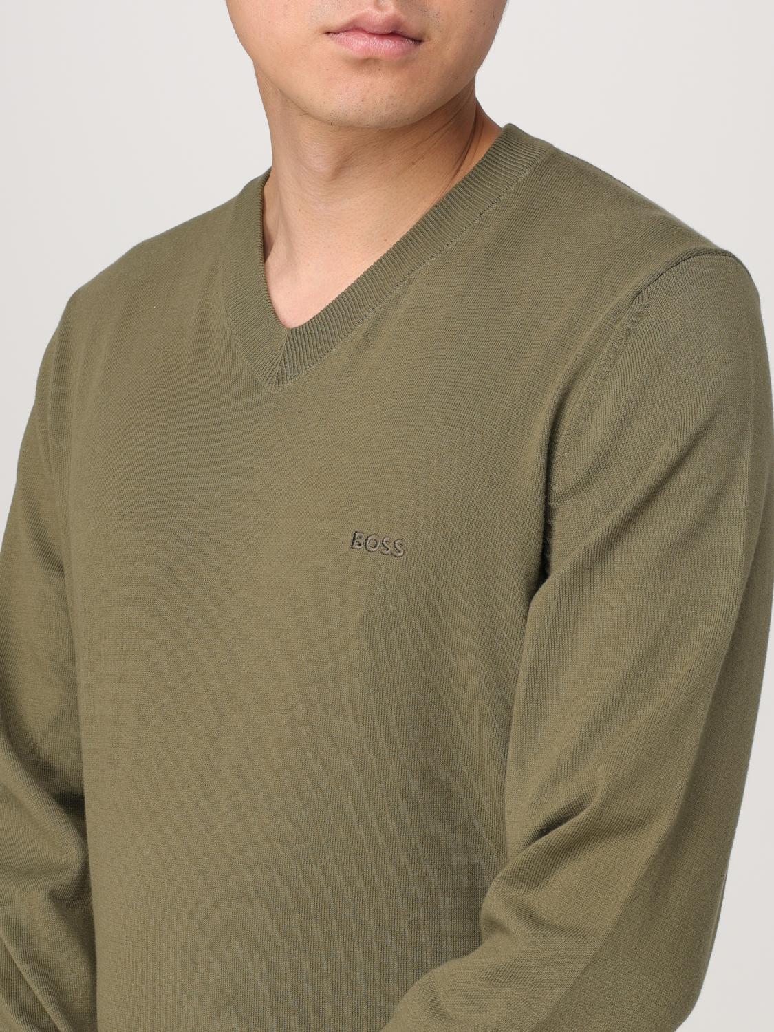 BOSS PULLOVER: Pullover herren Boss, Braun - Img 3