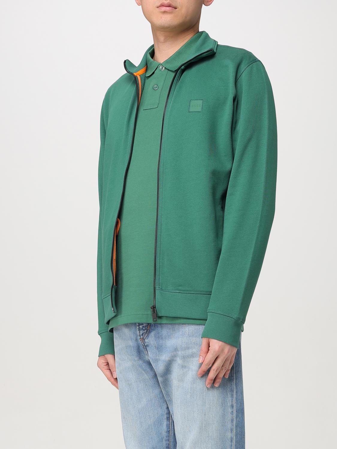 BOSS SUDADERA: Sudadera hombre Boss, Verde - Img 3