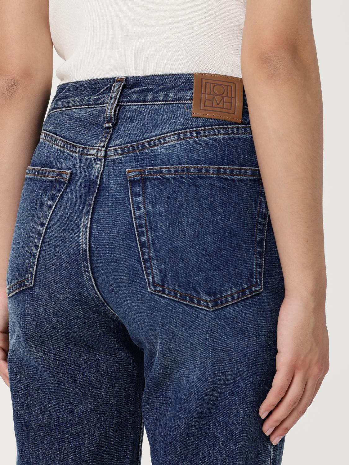 TOTEME JEANS: Jeans classico Toteme in denim , Blue - Img 3