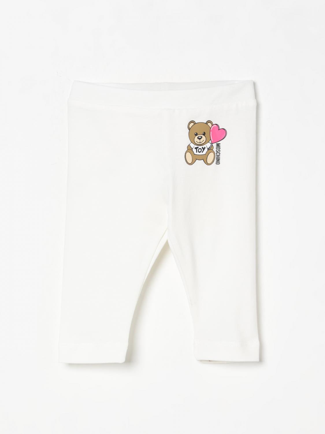 MOSCHINO PANTALON: Combinaisons enfant Moschino, Blanc - Img 1