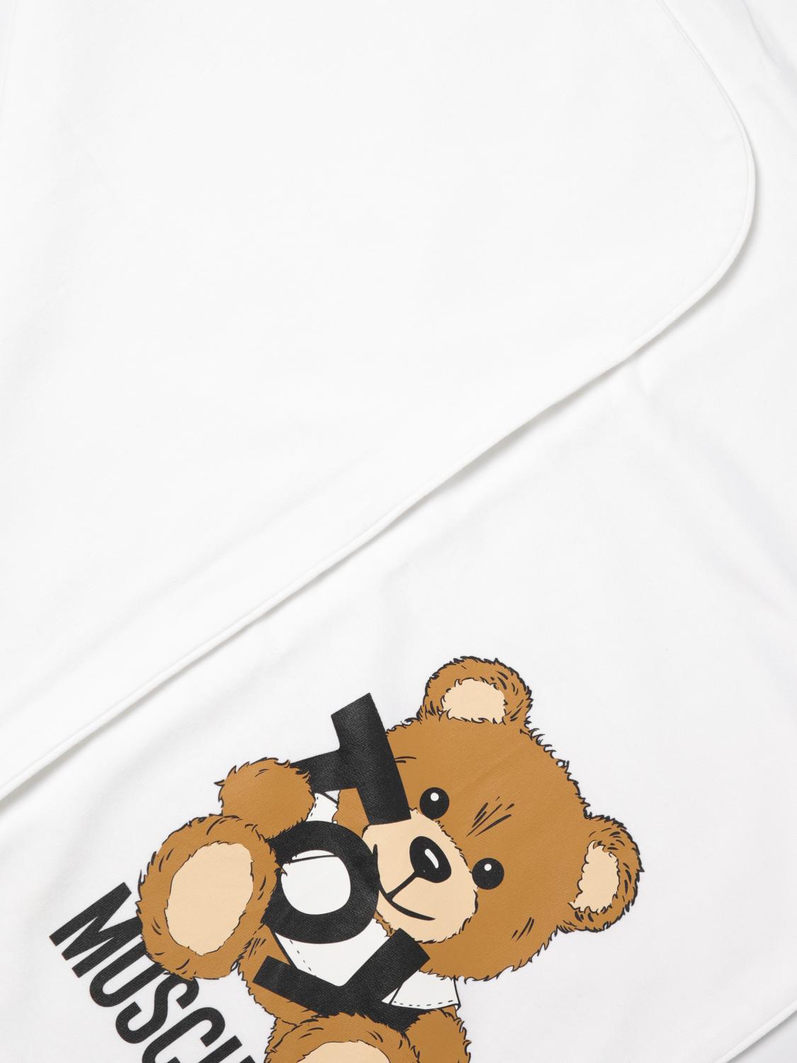 MOSCHINO DECKE: Decke kinder Moschino, Weiß - Img 3