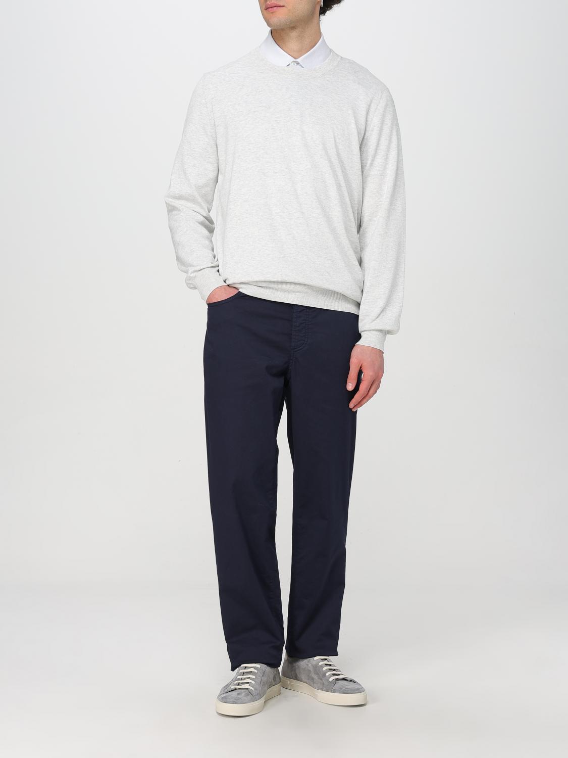 BRUNELLO CUCINELLI JERSEY: Jersey hombre Brunello Cucinelli, Gris - Img 2