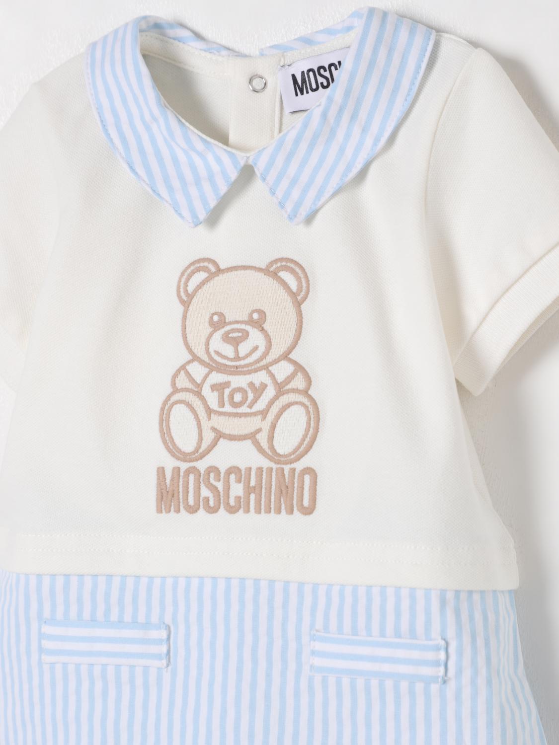 MOSCHINO OVERALL: Overall kinder Moschino, Weiß - Img 3