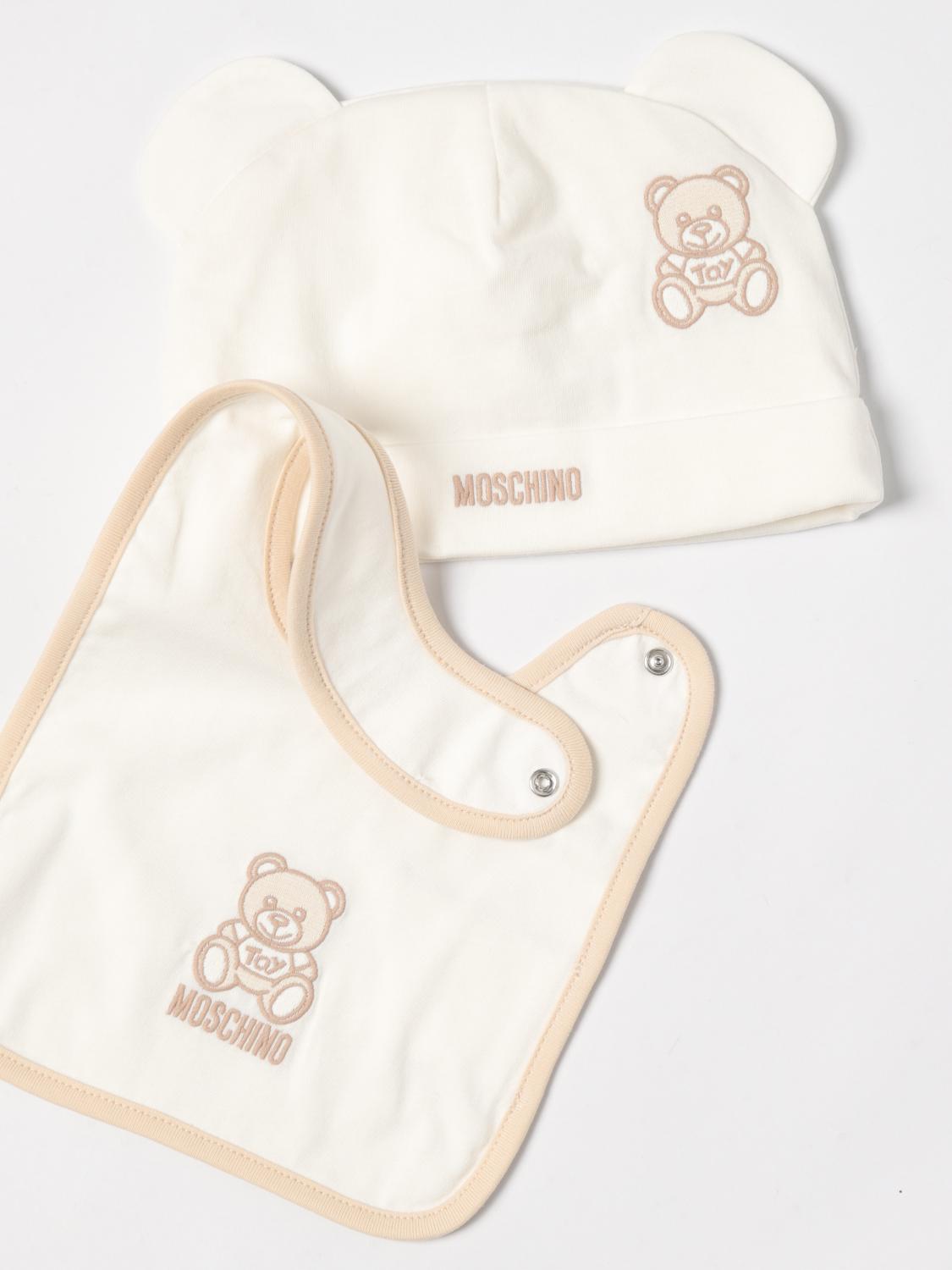 MOSCHINO ブランケットセット: パック ボーイ Moschino, ホワイト - Img 3