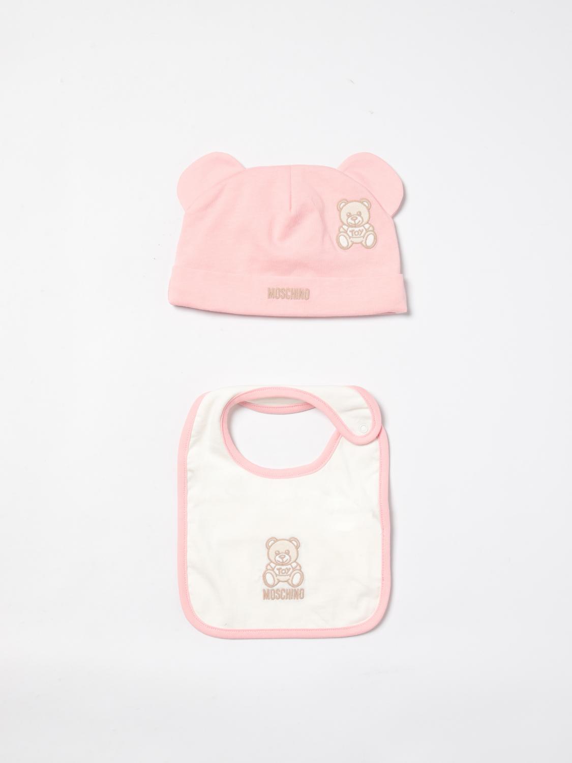 MOSCHINO ブランケットセット: パック ボーイ Moschino, ピンク - Img 1