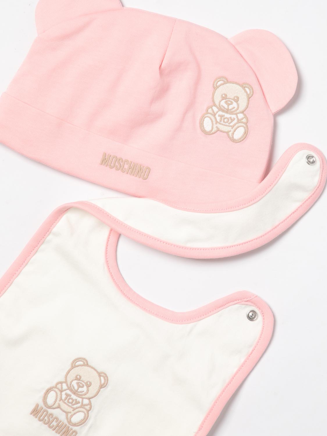 MOSCHINO ブランケットセット: パック ボーイ Moschino, ピンク - Img 3
