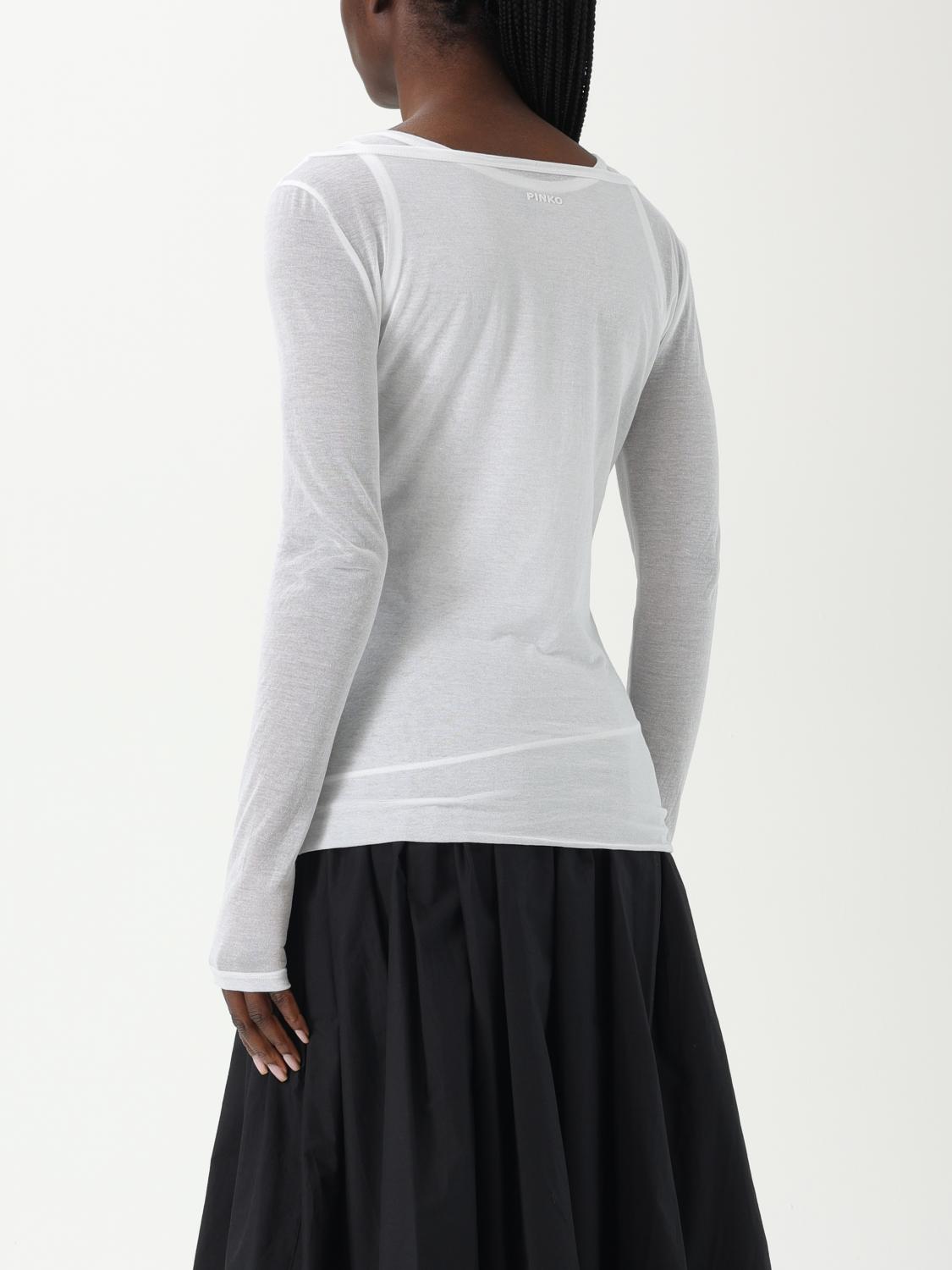 PINKO CAMISETA: Camiseta mujer Pinko, Blanco - Img 2