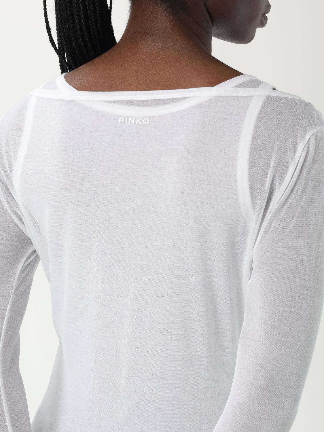 PINKO CAMISETA: Camiseta mujer Pinko, Blanco - Img 3