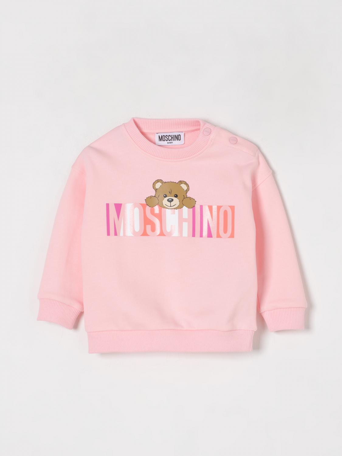 MOSCHINO PULLOVER: Pullover kinder Moschino, Pink - Img 1