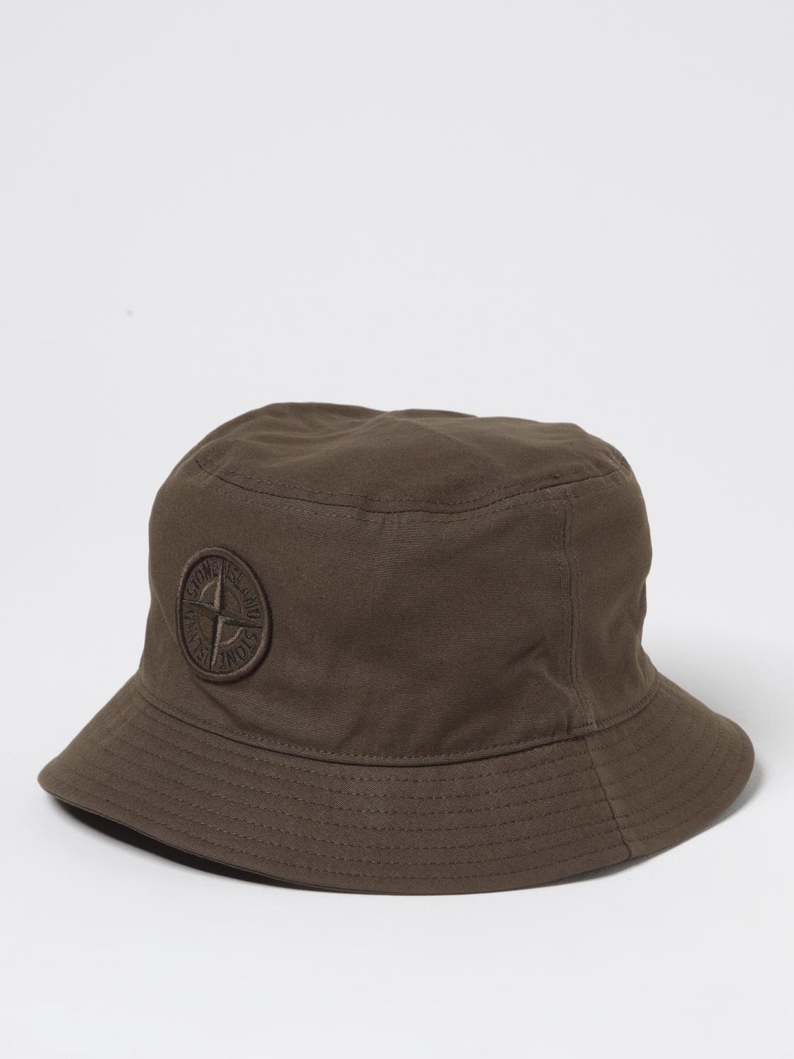 STONE ISLAND 모자: 모자 남성 Stone Island, 그린 - Img 1