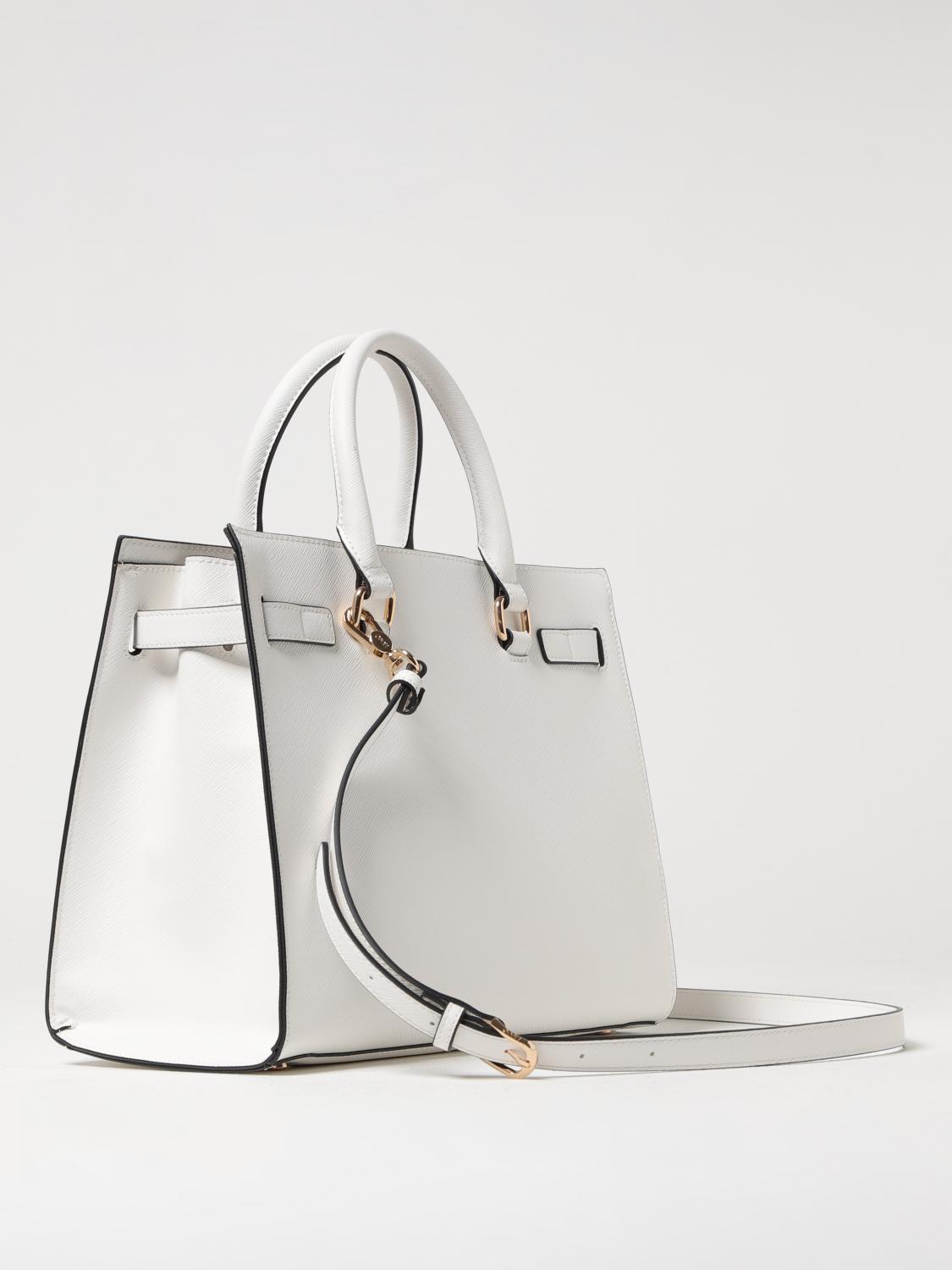 LIU JO BORSA TOTE: Borsa Liu Jo in pelle sintetica saffiano , Bianco - Img 2