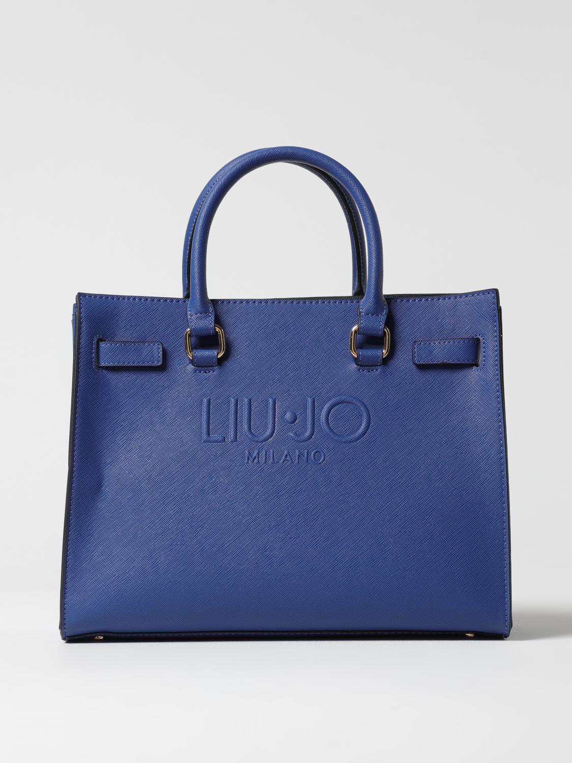 LIU JO BOLSO TOTE: Bolso de mano mujer Liu Jo, Azul Oscuro - Img 1