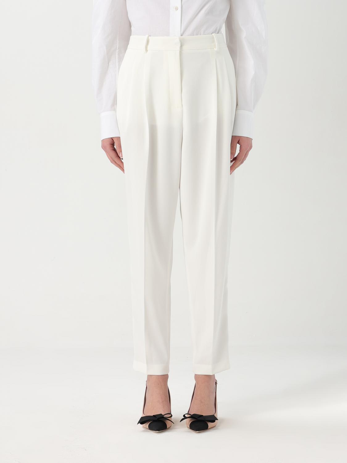 ELISABETTA FRANCHI TRAJE: Vestido mujer Elisabetta Franchi, Marfil - Img 6