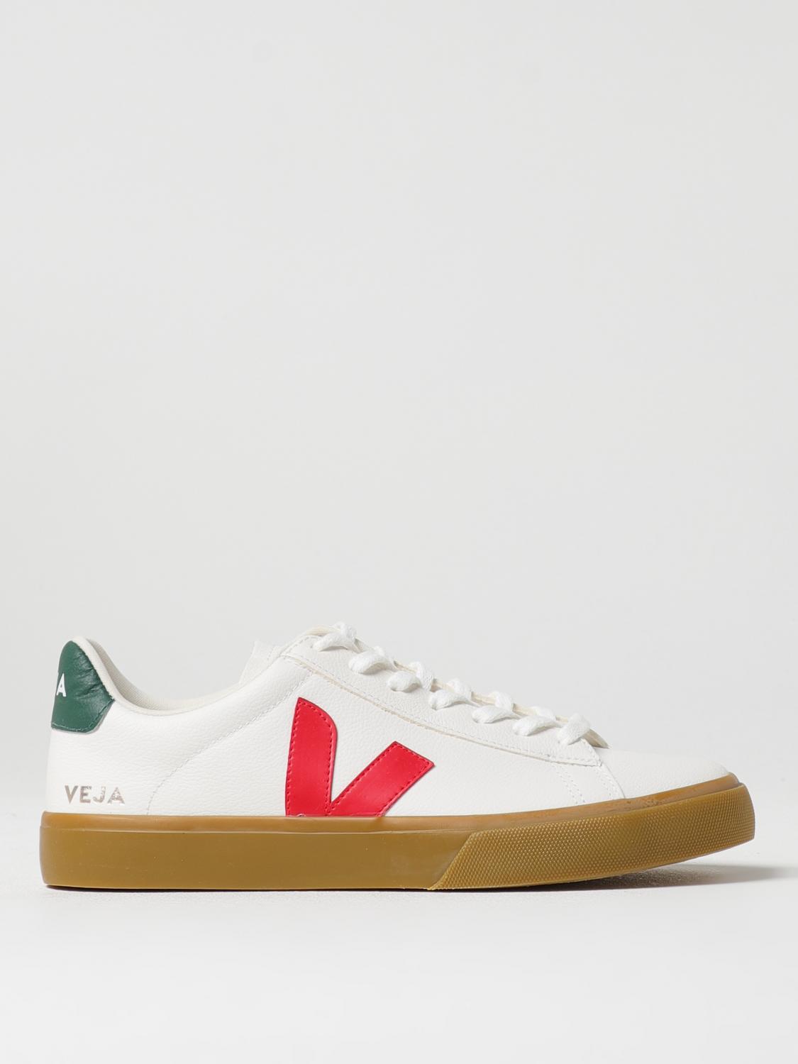 VEJA SNEAKERS: Sneakers Campo Chromefree Veja in pelle , Bianco - Img 1