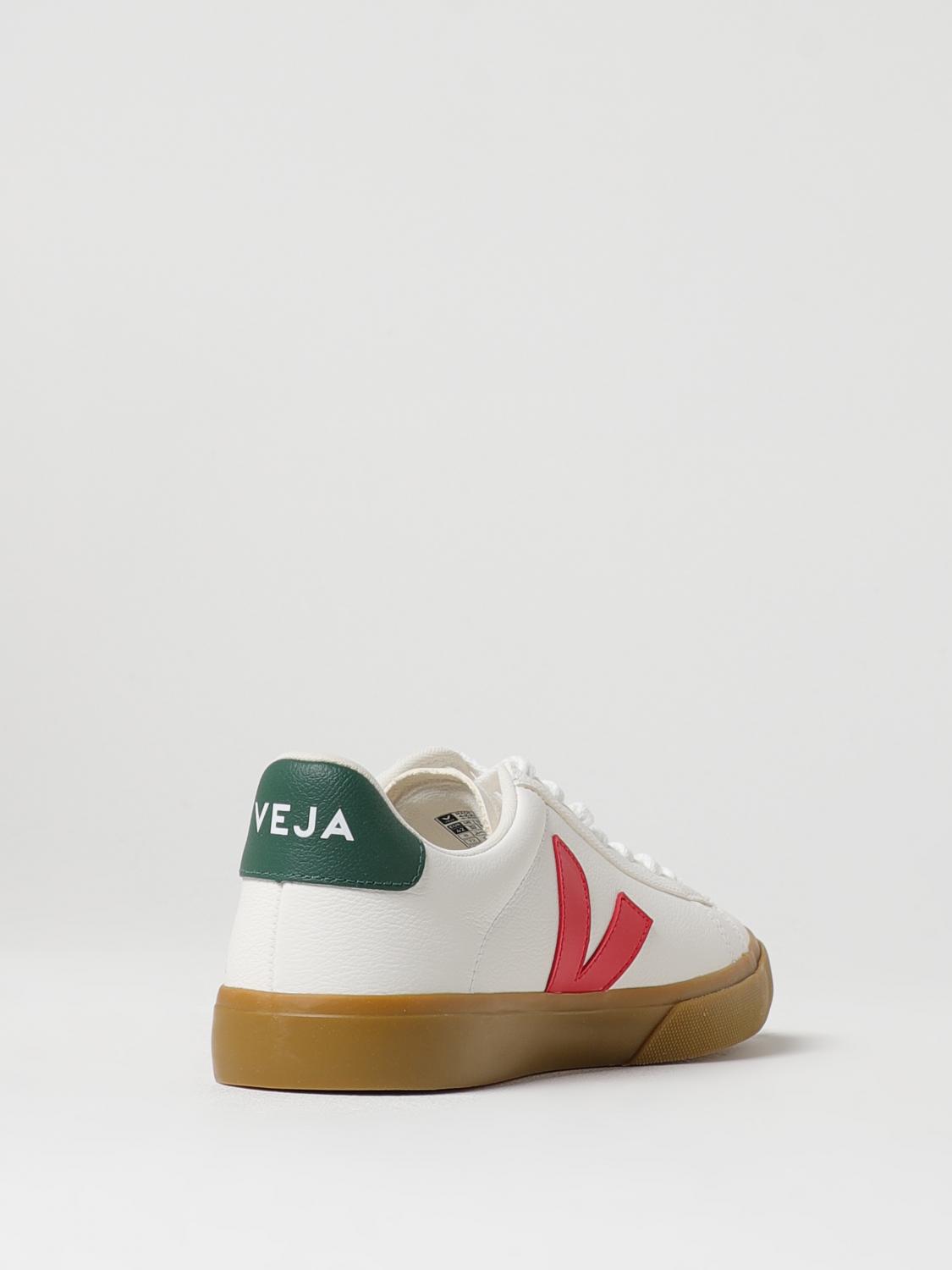 VEJA SNEAKERS: Sneakers Campo Chromefree Veja in pelle , Bianco - Img 3