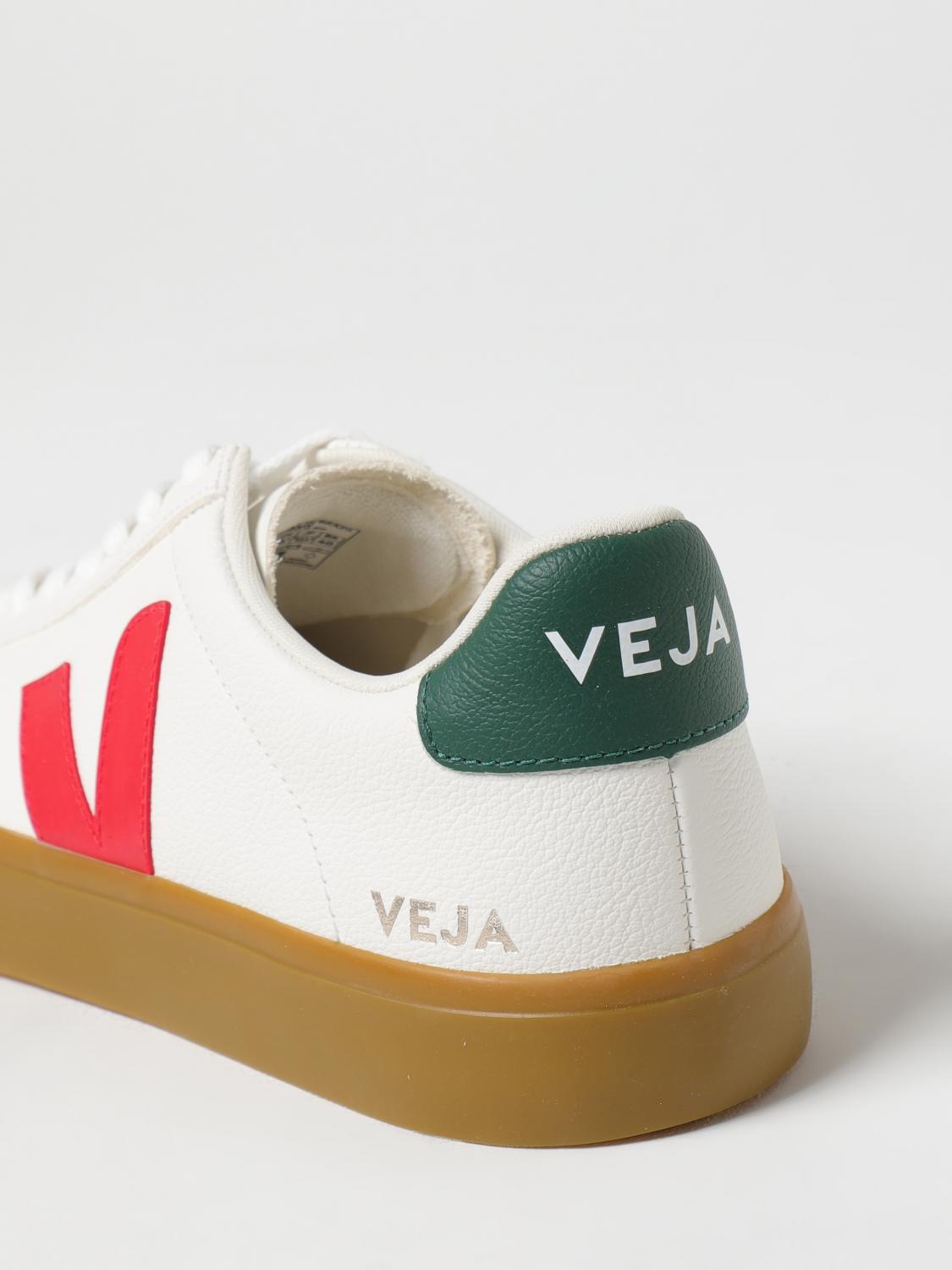 VEJA SNEAKERS: Sneakers Campo Chromefree Veja in pelle , Bianco - Img 4
