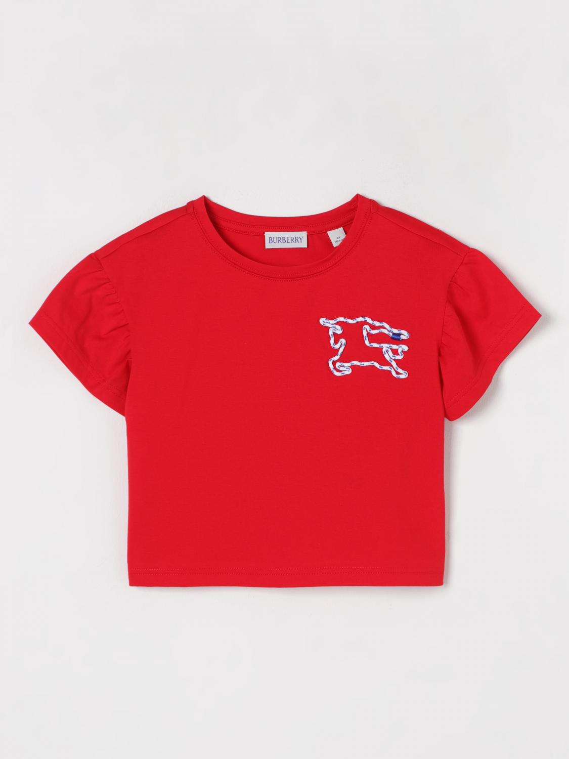 Burberry T-shirt kids - Red | 8100317 | GIGLIO.COM