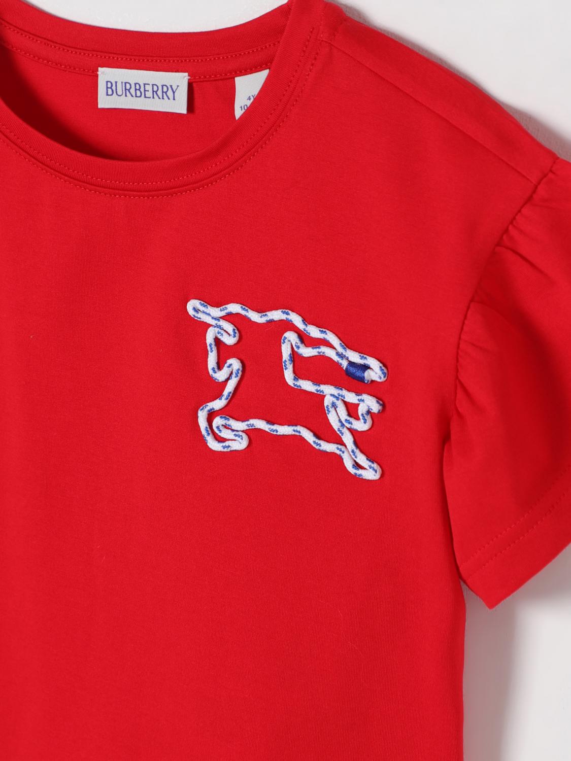 Burberry T-shirt kids - Red | 8100317 | GIGLIO.COM