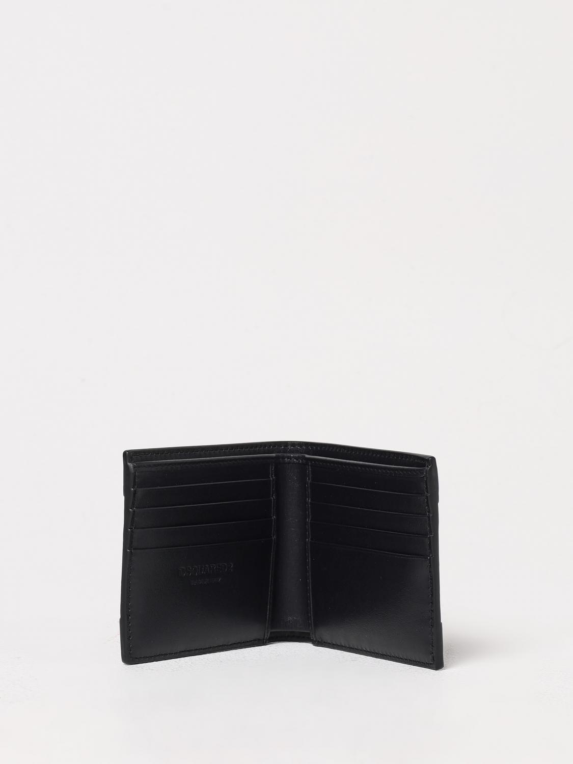 DSQUARED2 WALLET: Wallet men Dsquared2, Black - Img 2