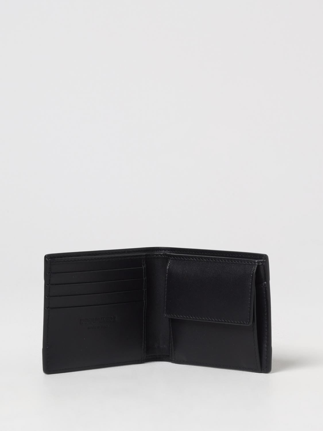 DSQUARED2 WALLET: Wallet men Dsquared2, Black - Img 2