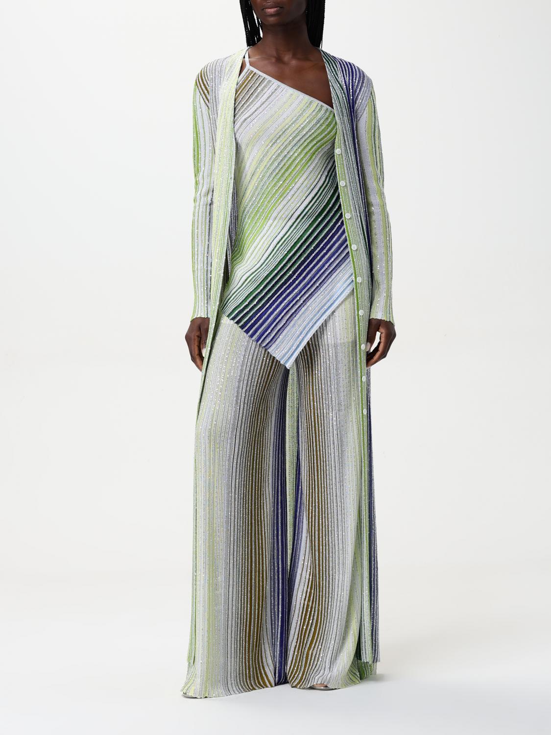 MISSONI PANTALONI: Pantalone Missoni in maglia di misto viscosa , Fantasia - Img 2