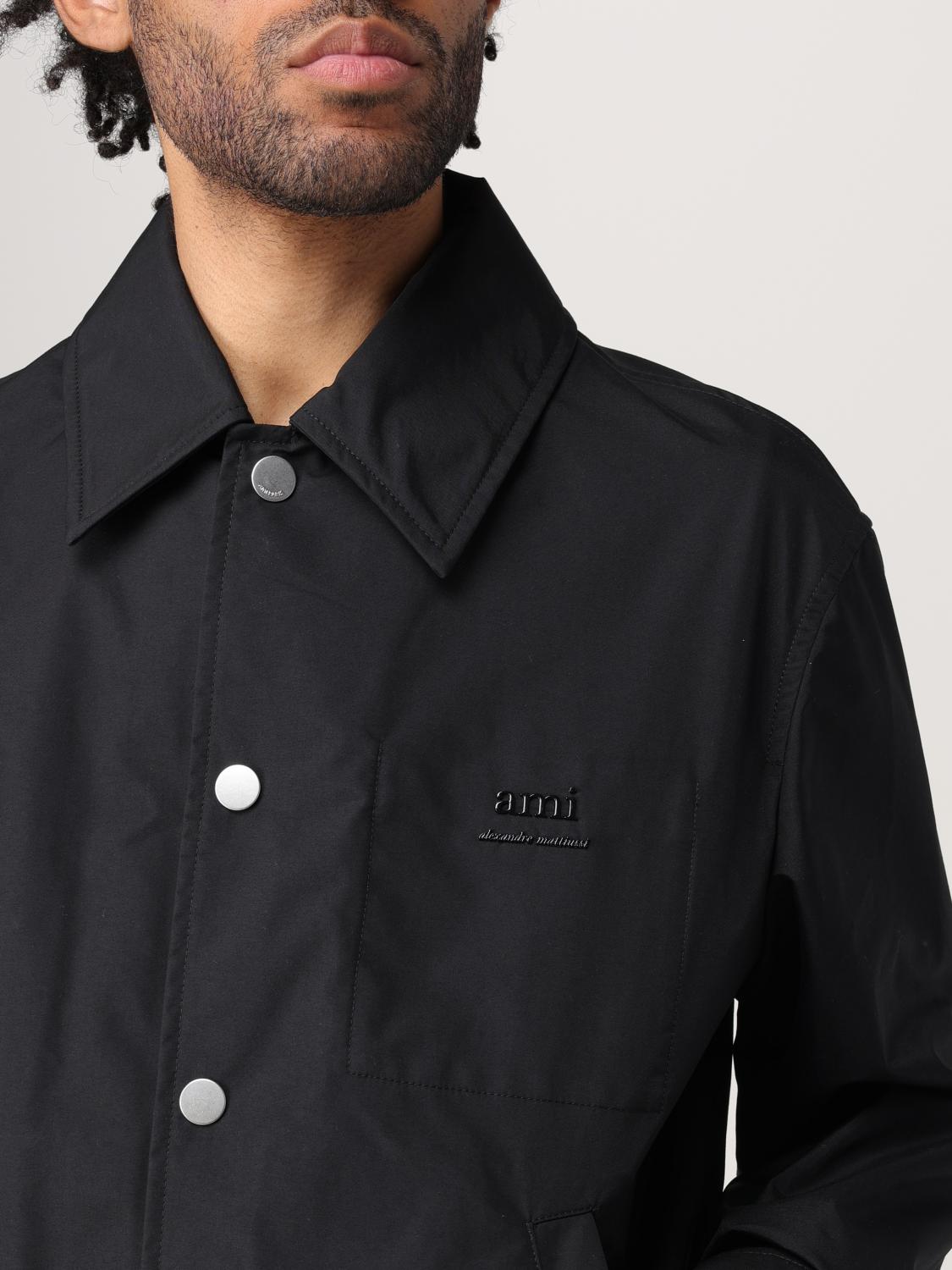 AMI PARIS JACKET: Jacket men Ami Paris, Black - Img 4