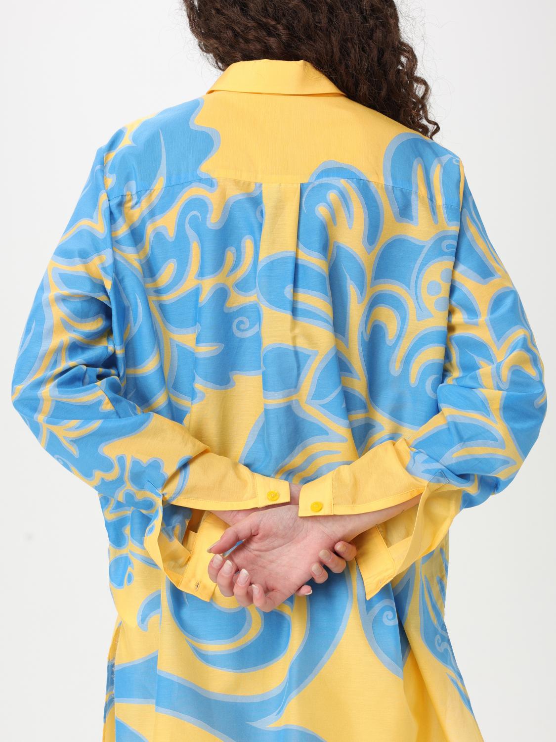 ETRO CAMICIA: Camicia Etro in cotone e seta con stampa floreale , Fantasia - Img 5