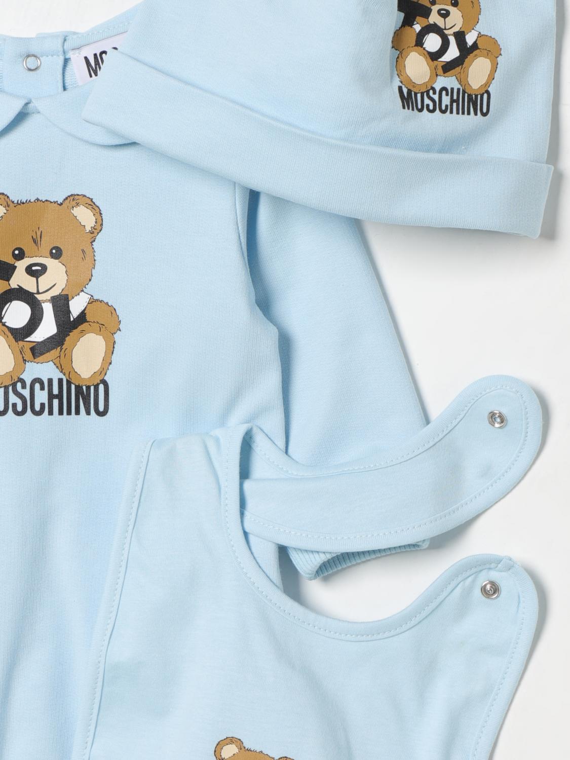 MOSCHINO 점프수트: 팩 남아 Moschino, 스카이 블루 - Img 3