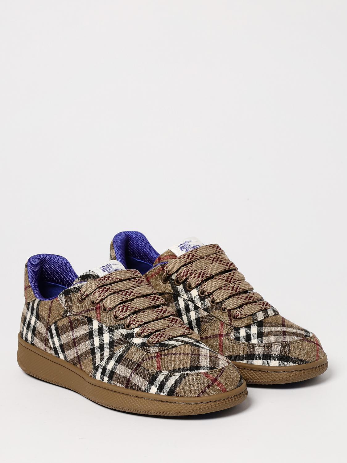 BURBERRY スニーカー: スニーカー メンズ Burberry, ブラウン - Img 2