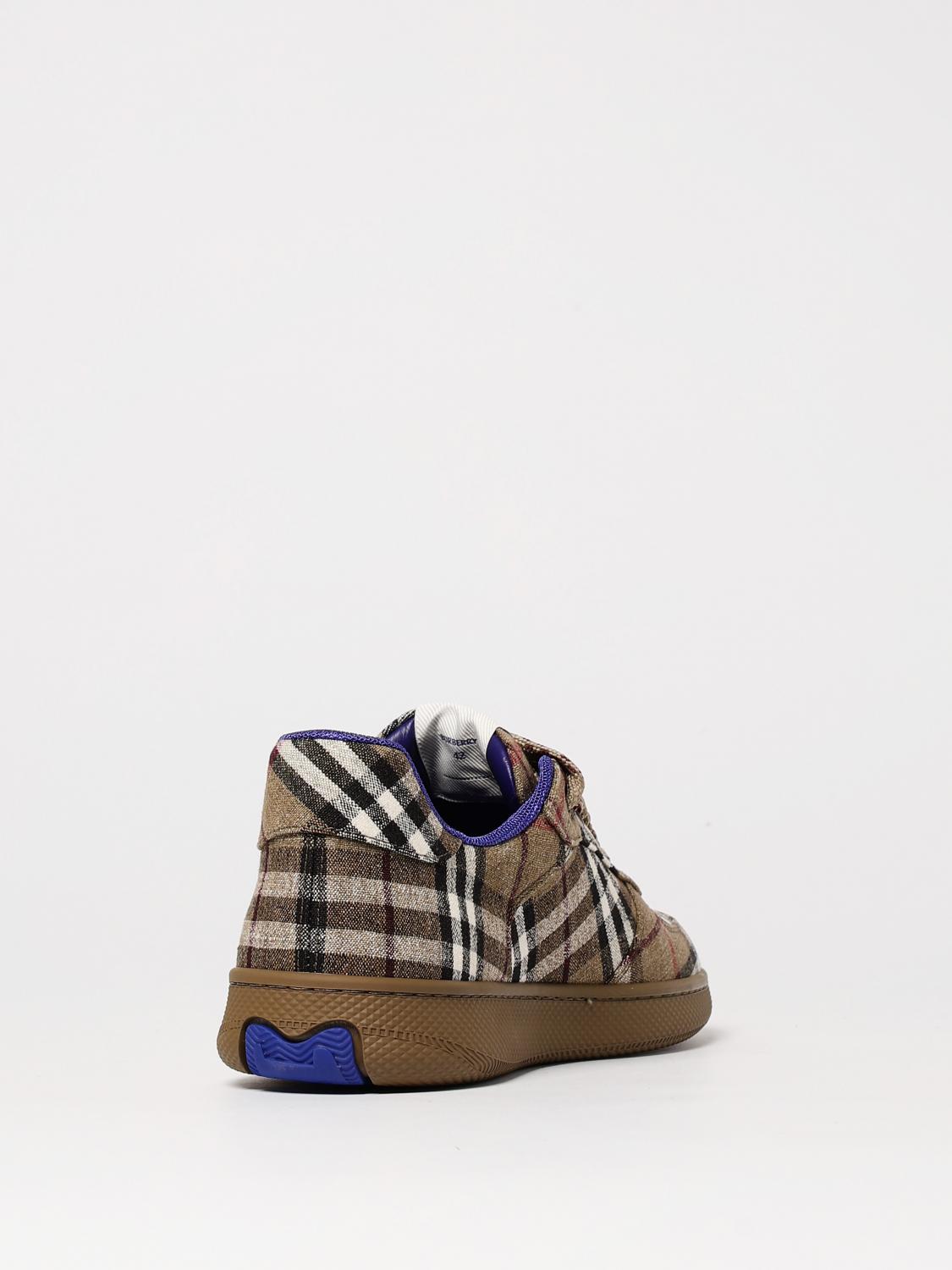 BURBERRY スニーカー: スニーカー メンズ Burberry, ブラウン - Img 3