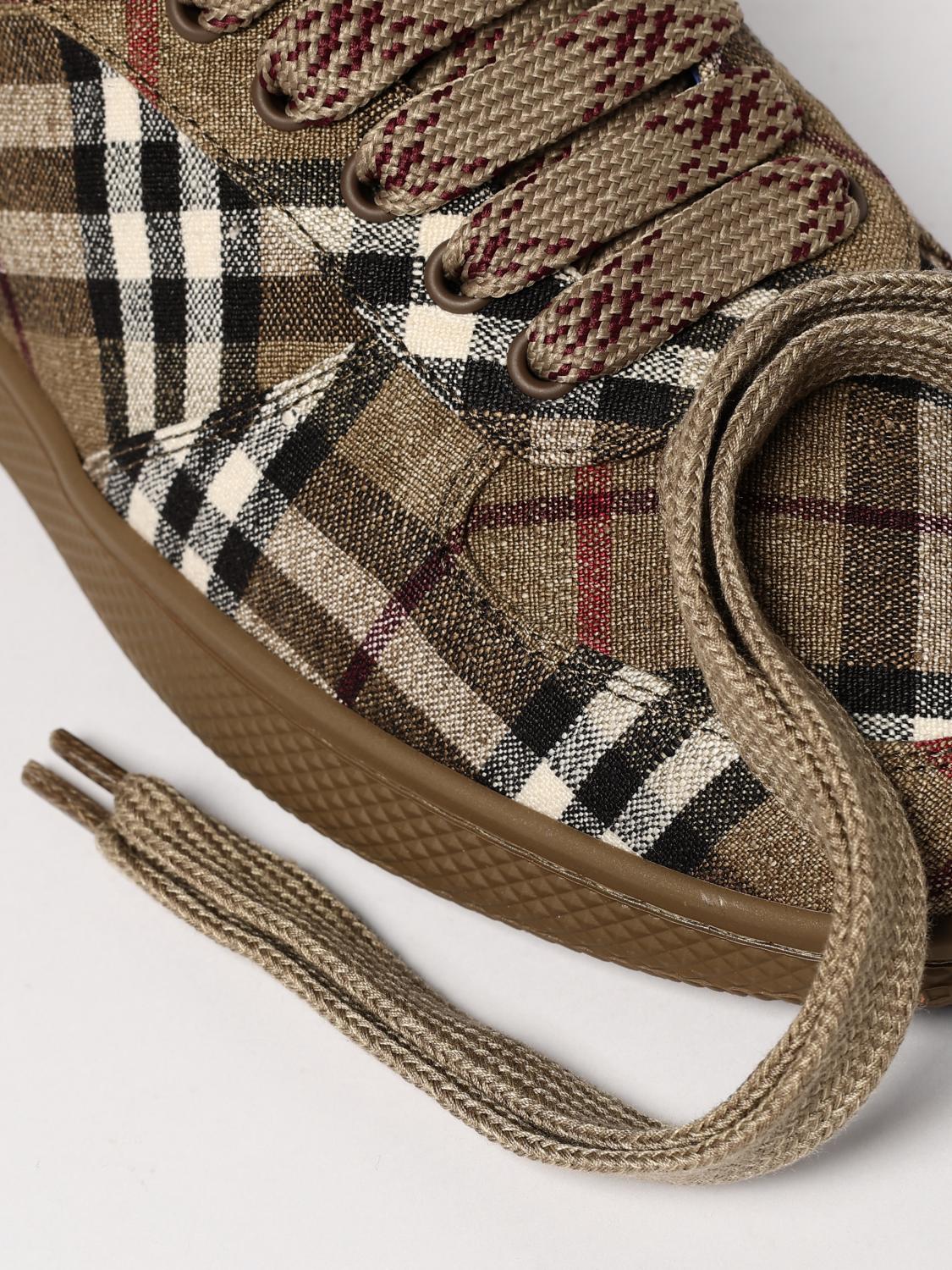 BURBERRY スニーカー: スニーカー メンズ Burberry, ブラウン - Img 4