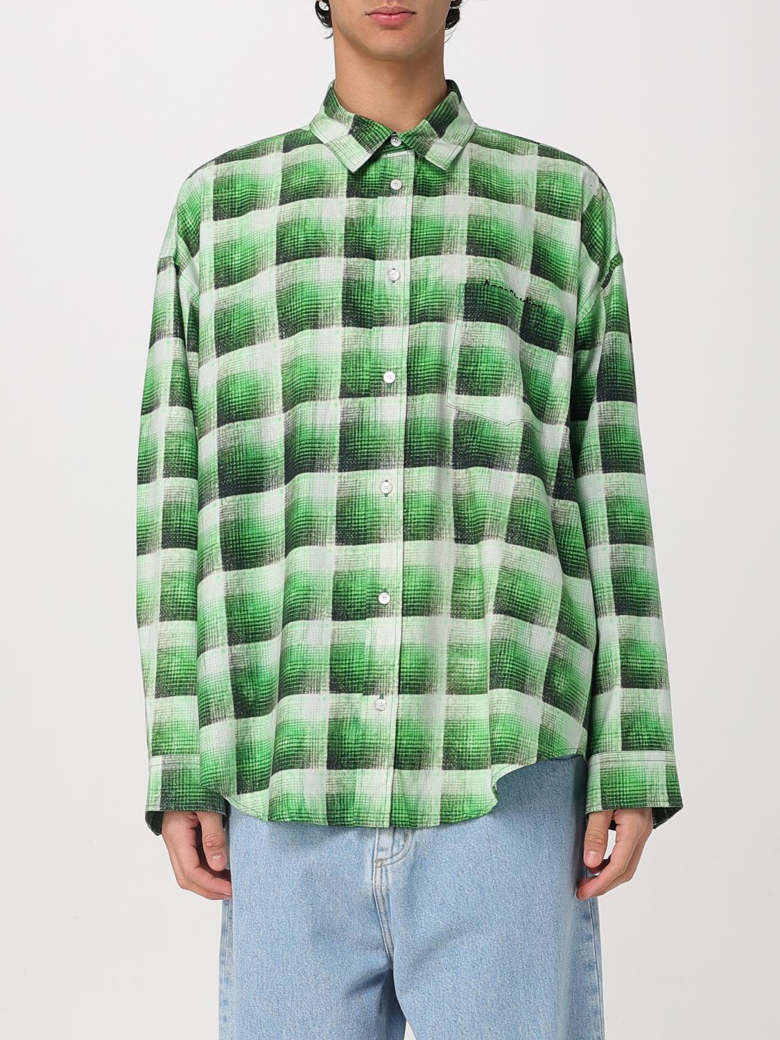 ACNE STUDIOS SHIRT: Shirt men Acne Studios, Green - Img 1