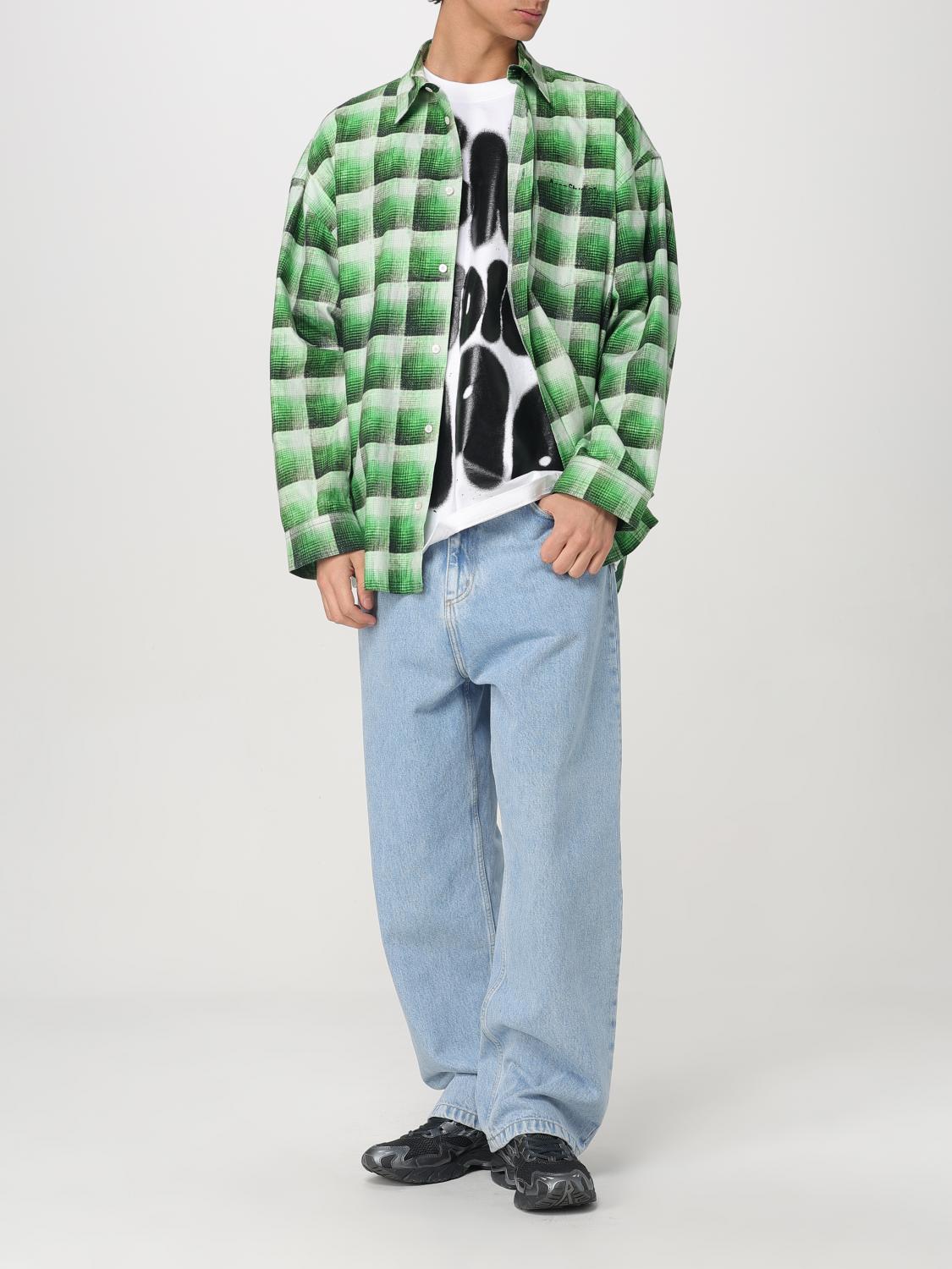 ACNE STUDIOS SHIRT: Shirt men Acne Studios, Green - Img 2