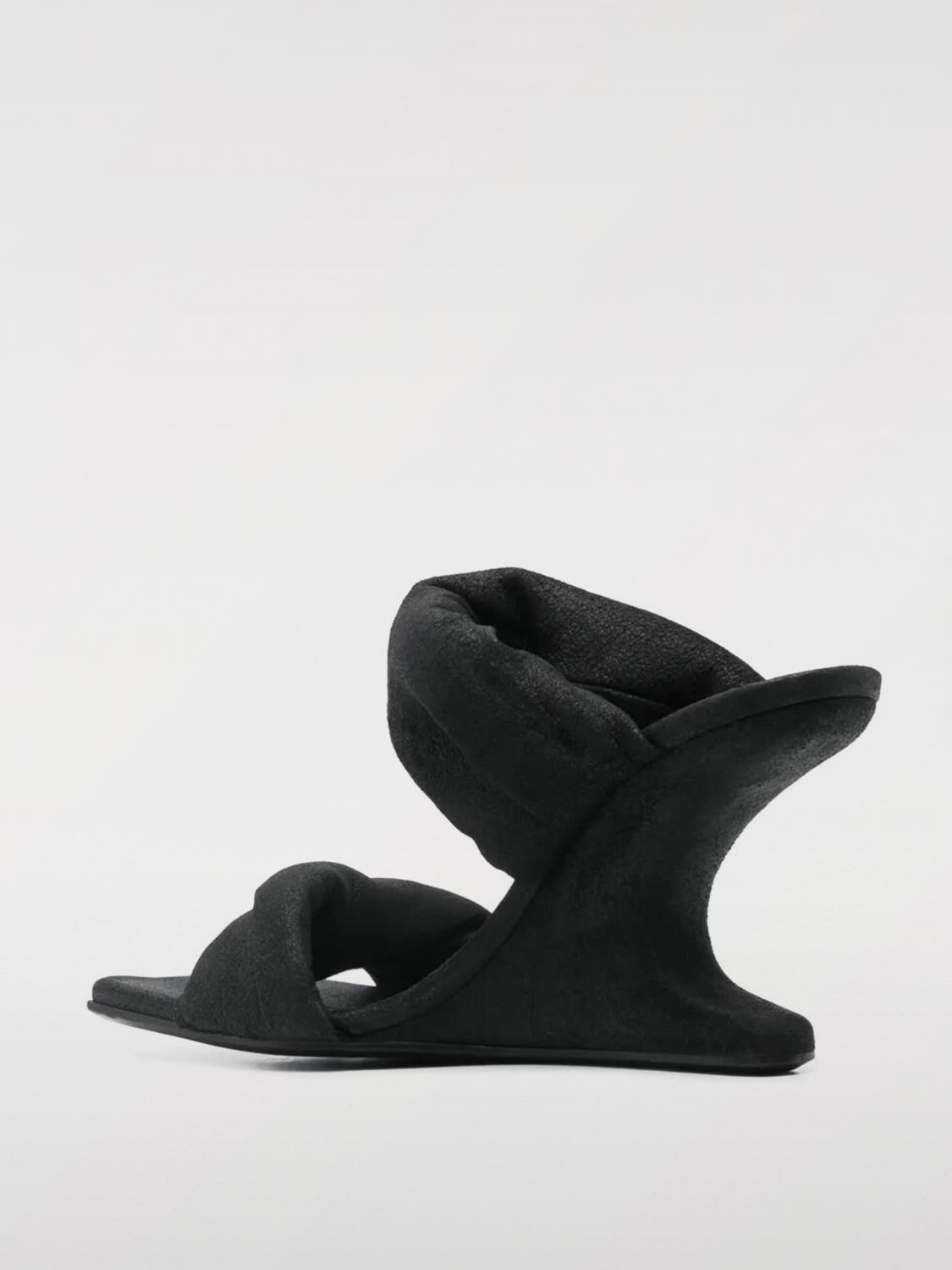 Rick Owens シューズ レディース - ブラック | RP01E7803LBA | GIGLIO.COM
