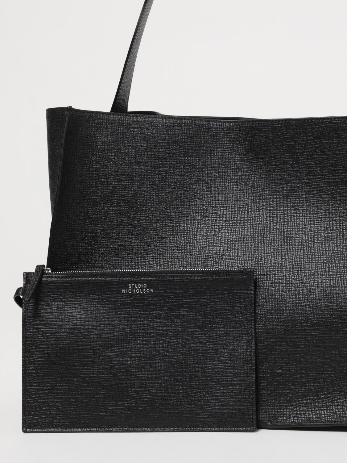 STUDIO NICHOLSON BOLSO DE HOMBRO: Bolso de hombro mujer Studio Nicholson, Negro - Img 3