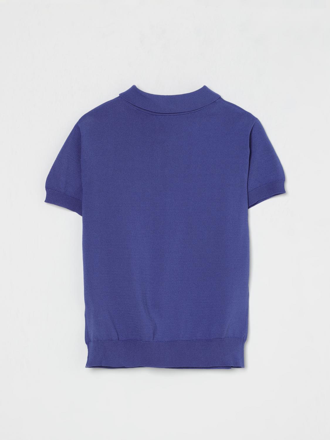 MANUEL RITZ POLO: Pullover kinder Manuel Ritz, Blau - Img 2