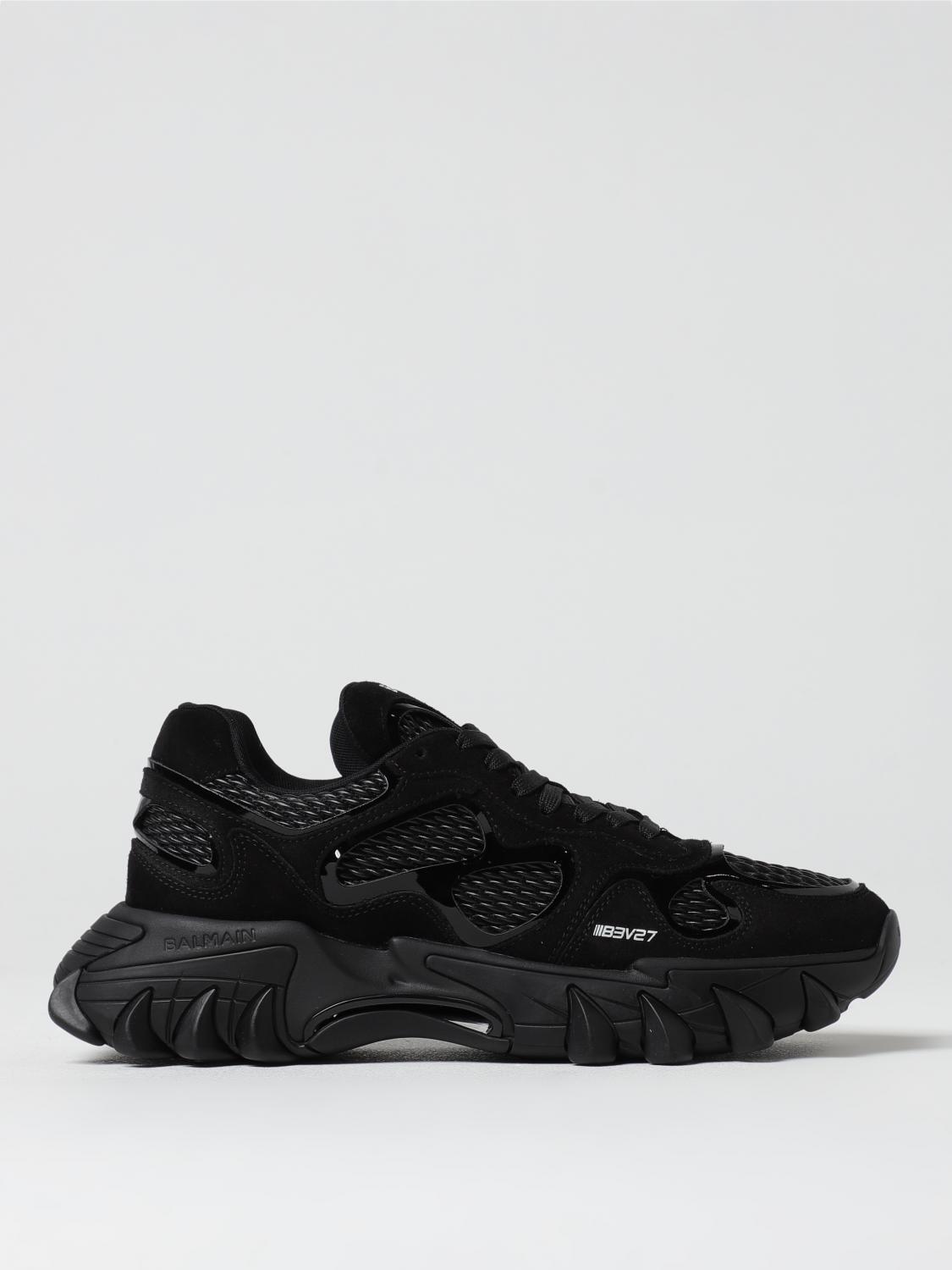 BALMAIN SNEAKERS: Sneakers men Balmain, Black - Img 1