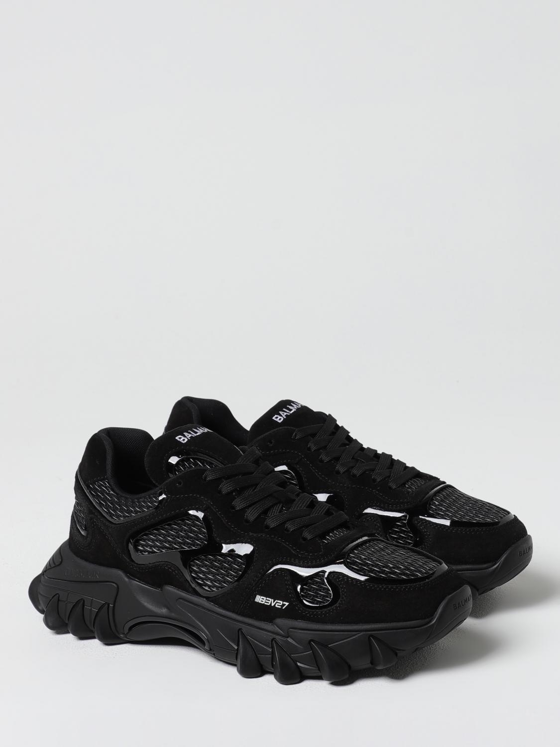 BALMAIN SNEAKERS: Sneakers men Balmain, Black - Img 2