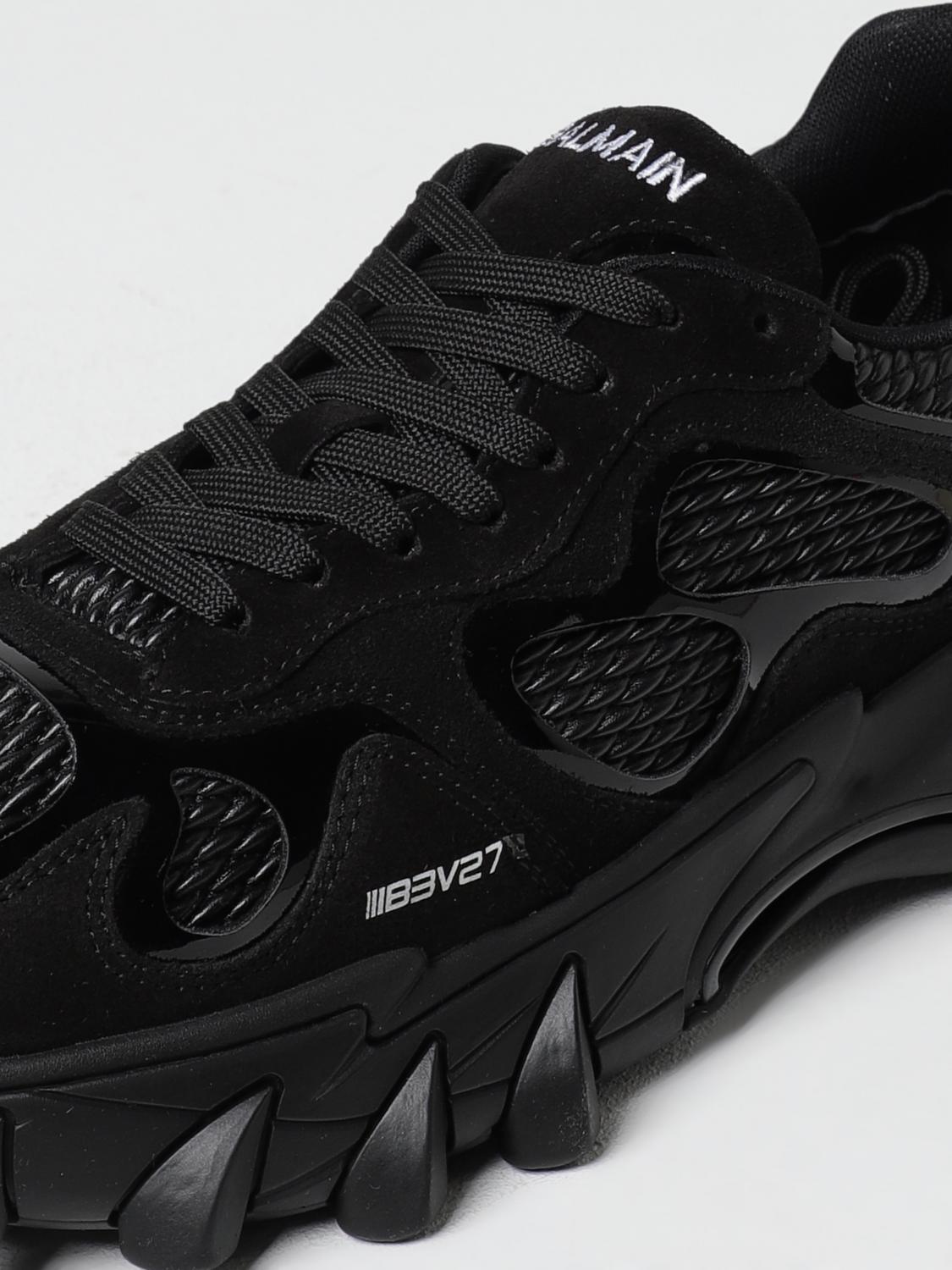 BALMAIN SNEAKERS: Sneakers men Balmain, Black - Img 4