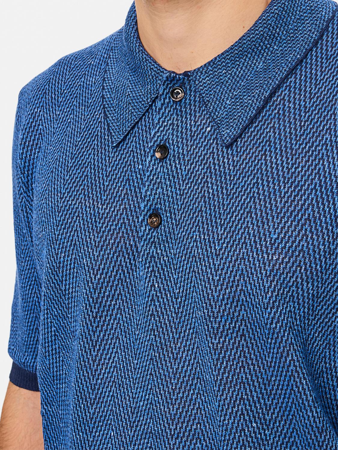 Bottega Veneta Tシャツ メンズ - ブルー | 809716V4VW0 | GIGLIO.COM