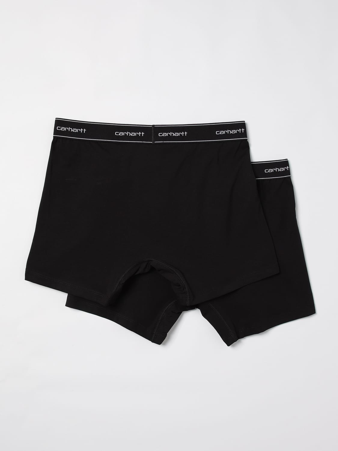 CARHARTT WIP INTIMO: Set 2 boxer Carhartt Wip in cotone stretch , Nero - Img 2